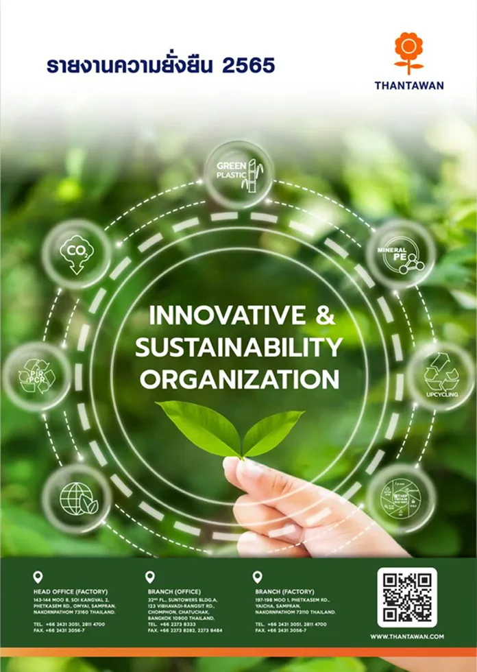 รายงานความยั่งยืน 2565